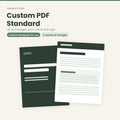 Custom PDF – Standard (up to 10 pages)